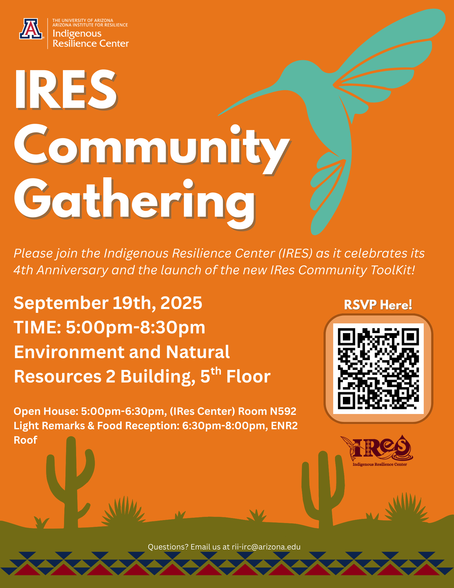 IRes' 4th Anniversary Community Gathering | Indigenous Resilience ...