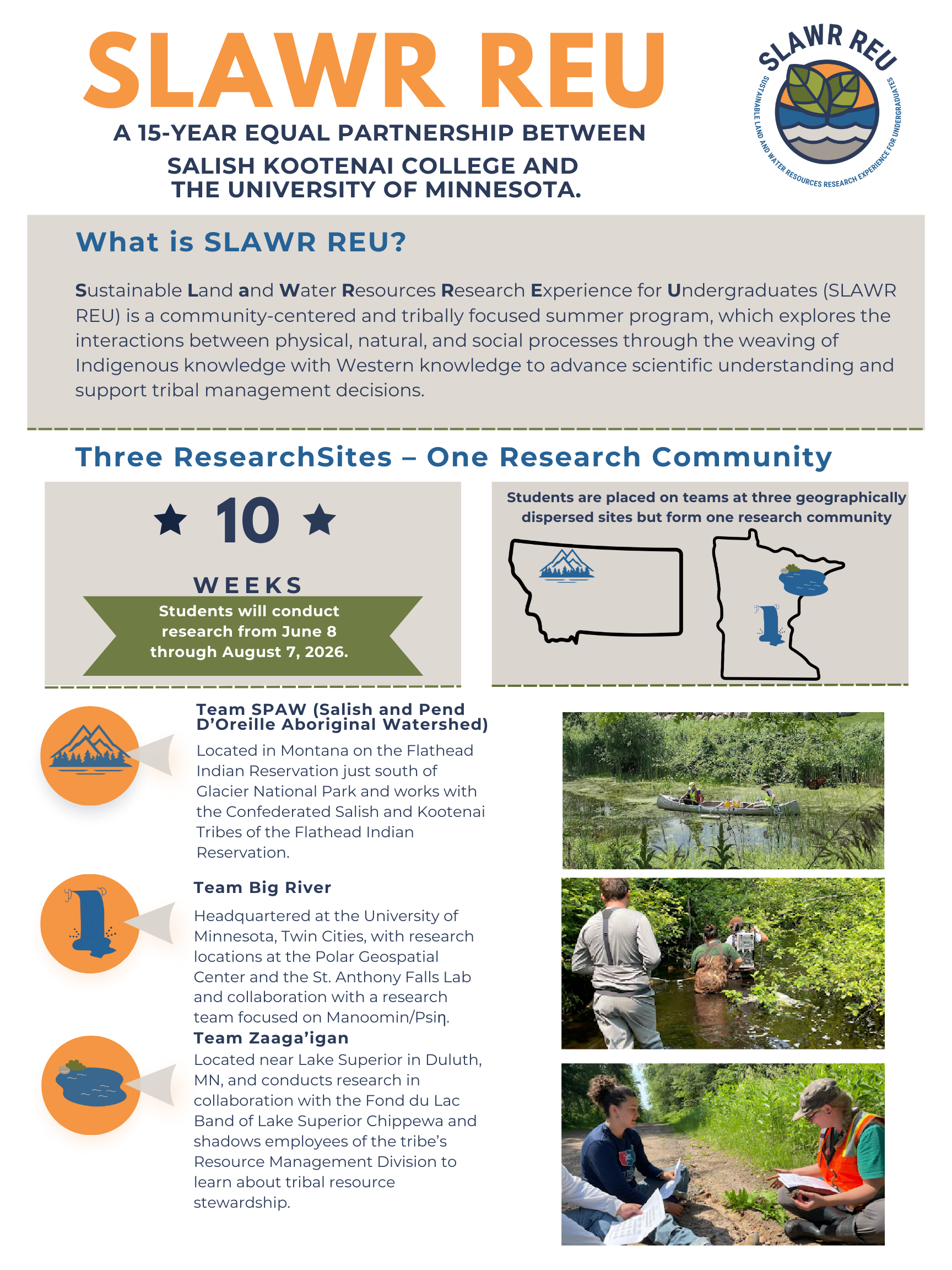 REU on Sustainable Land and Water Resources Applications Open & Informational Webinar
