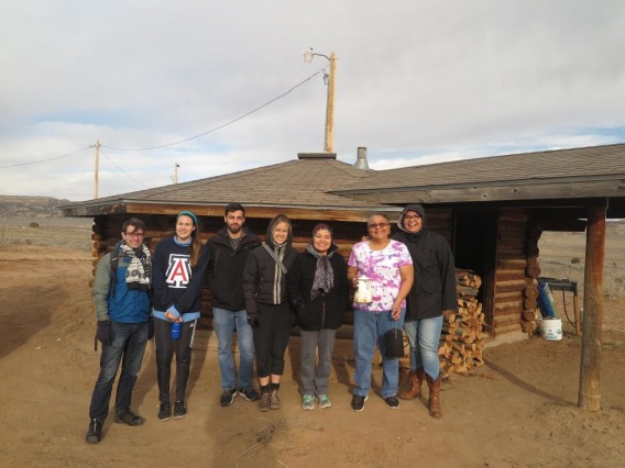 Indige Fewss Students Spring Break Immersion in Navajo Country