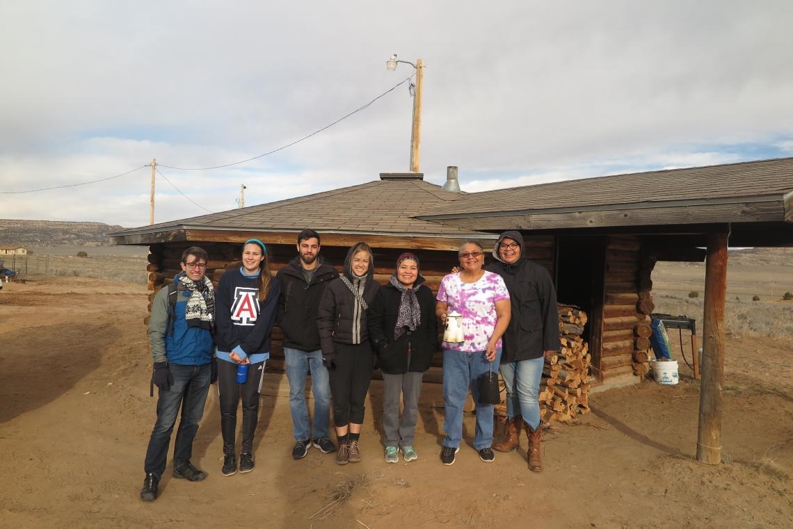 Indige Fewss Students Spring Break Immersion in Navajo Country