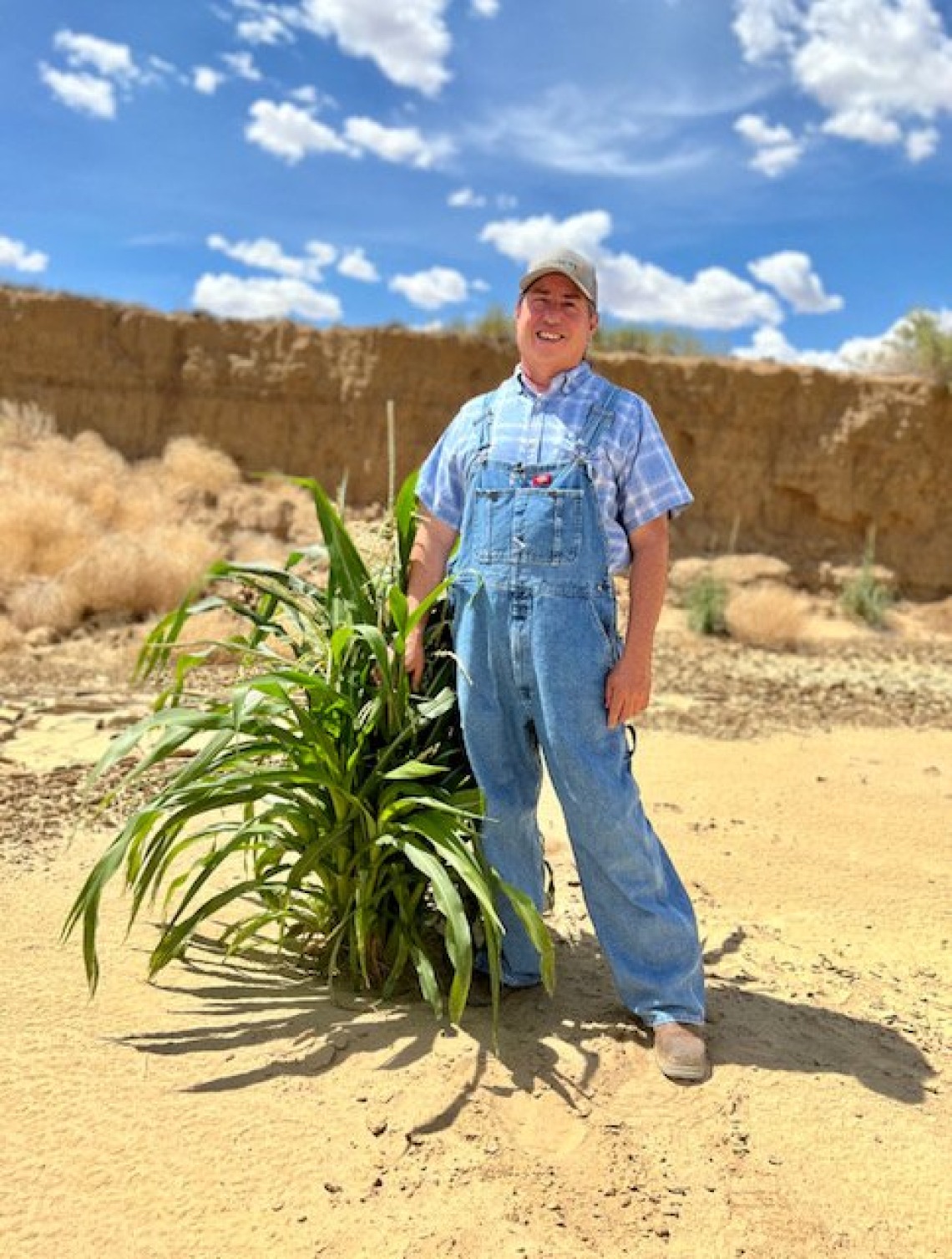 Dr. Michael Kototuwa Johnson is a Hopi descendant and practitioner of Native American land practices referred to as dryland farming, a tradition of his people for over two millennia.