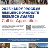 Haury Program Call for Applications 